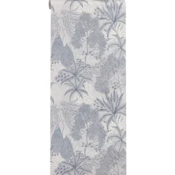Kwantum Behang Anne Blauw