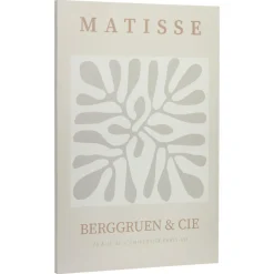 Kwantum Canvas Schilderij Matisse Beige 75x115 Cm