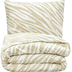 Kwantum Dekbedovertrek Casey Beige 240x240 Cm
