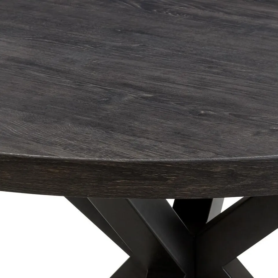 Kwantum Eettafel Bressano Zwart