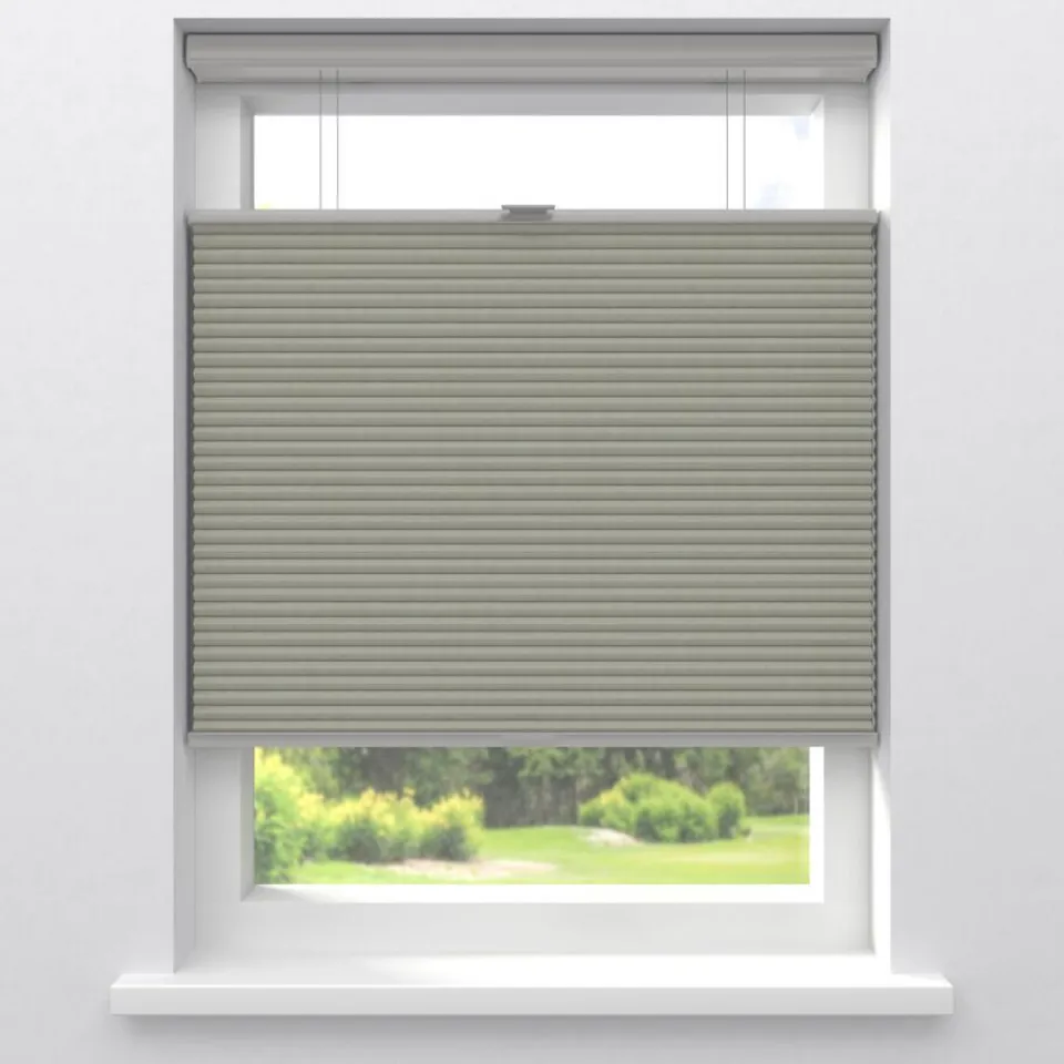 Kwantum Fenstr Dubbel Plissé 45mm Lotte Lichtdoorlatend