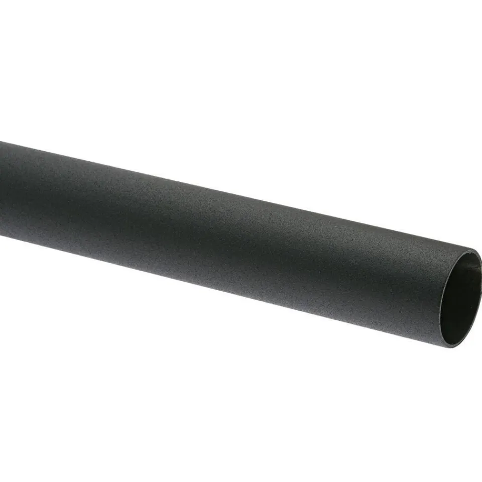 Kwantum Gordijnroede 160 Cm Mat Zwart Staal - Ø28mm