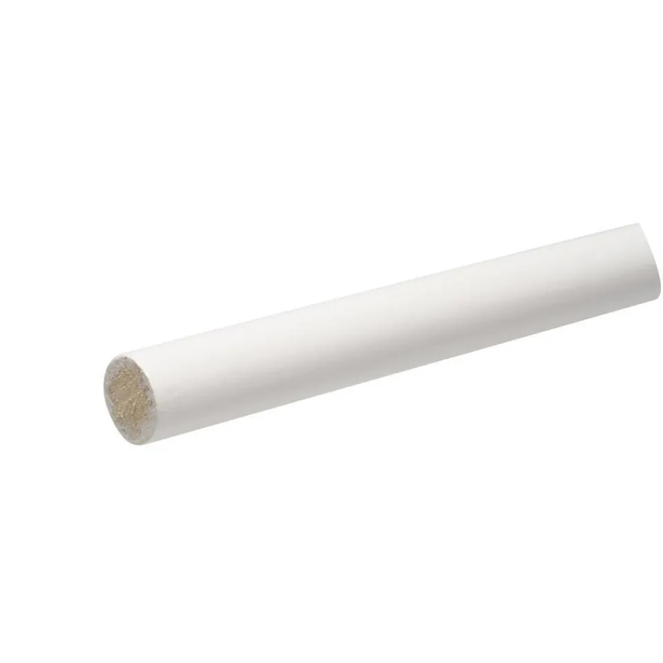 Kwantum Gordijnroede 240 Cm Wit Hout - Ø28mm