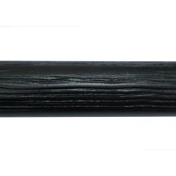 Kwantum Gordijnroede 200cm Zwart Hout Ø28mm