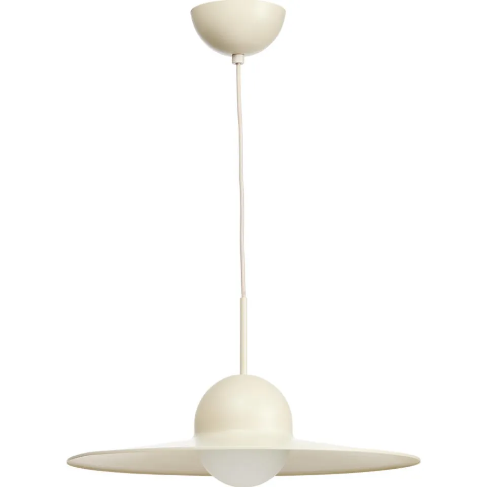 Kwantum Hanglamp Beanie Off-white ø 45x120 Cm