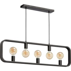 Kwantum Hanglamp Varsa Zwart