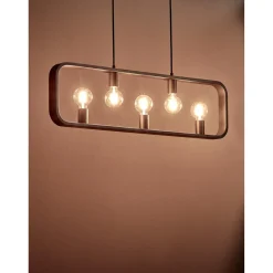 Kwantum Hanglamp Varsa Zwart