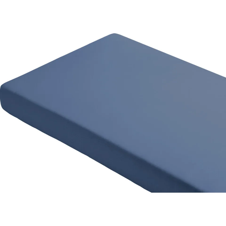 Kwantum Hoeslaken Jersey Blauw