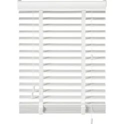 Kwantum Houtlook Jaloezie Ravi Wit 50mm 120x175 Cm
