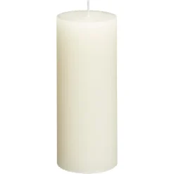 Kwantum Kaars Rustiek Ribbel Naturel 15 Cm