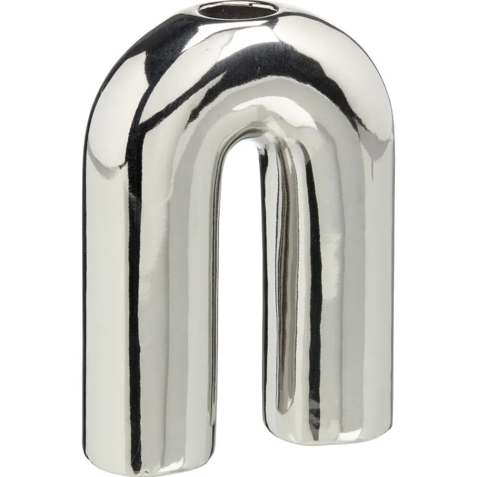 Kwantum Kandelaar Bergen Zilver 13 Cm