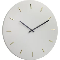 Kwantum Klok Metaal Grijs - Ø30 Cm