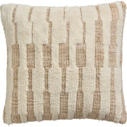 Kwantum Kussen Chenille Naturel 45x45 Cm