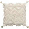Kwantum Kussen Garat Off-White 45x45 Cm