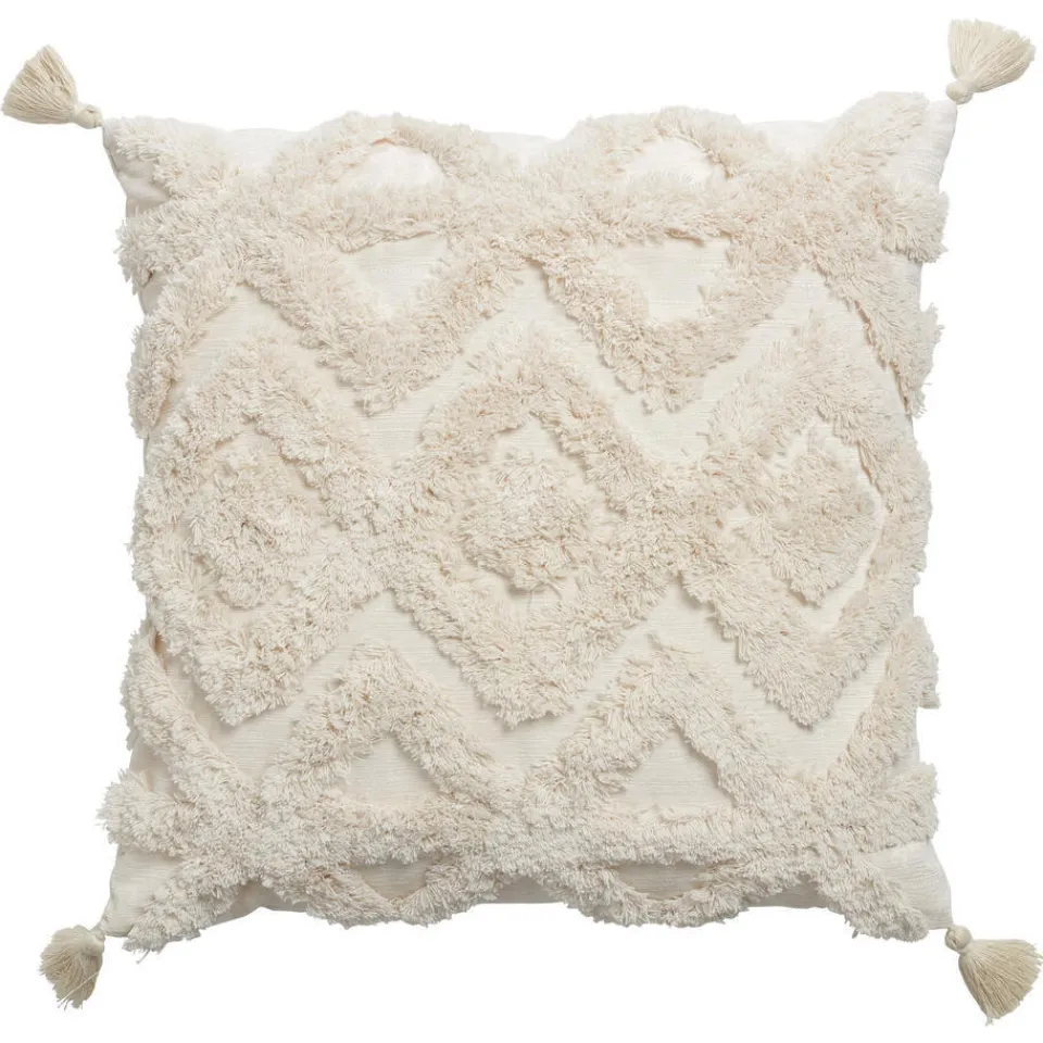 Kwantum Kussen Garat Off-White 45x45 Cm