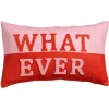 Kwantum Kussen Whatever Roze 30x50 Cm