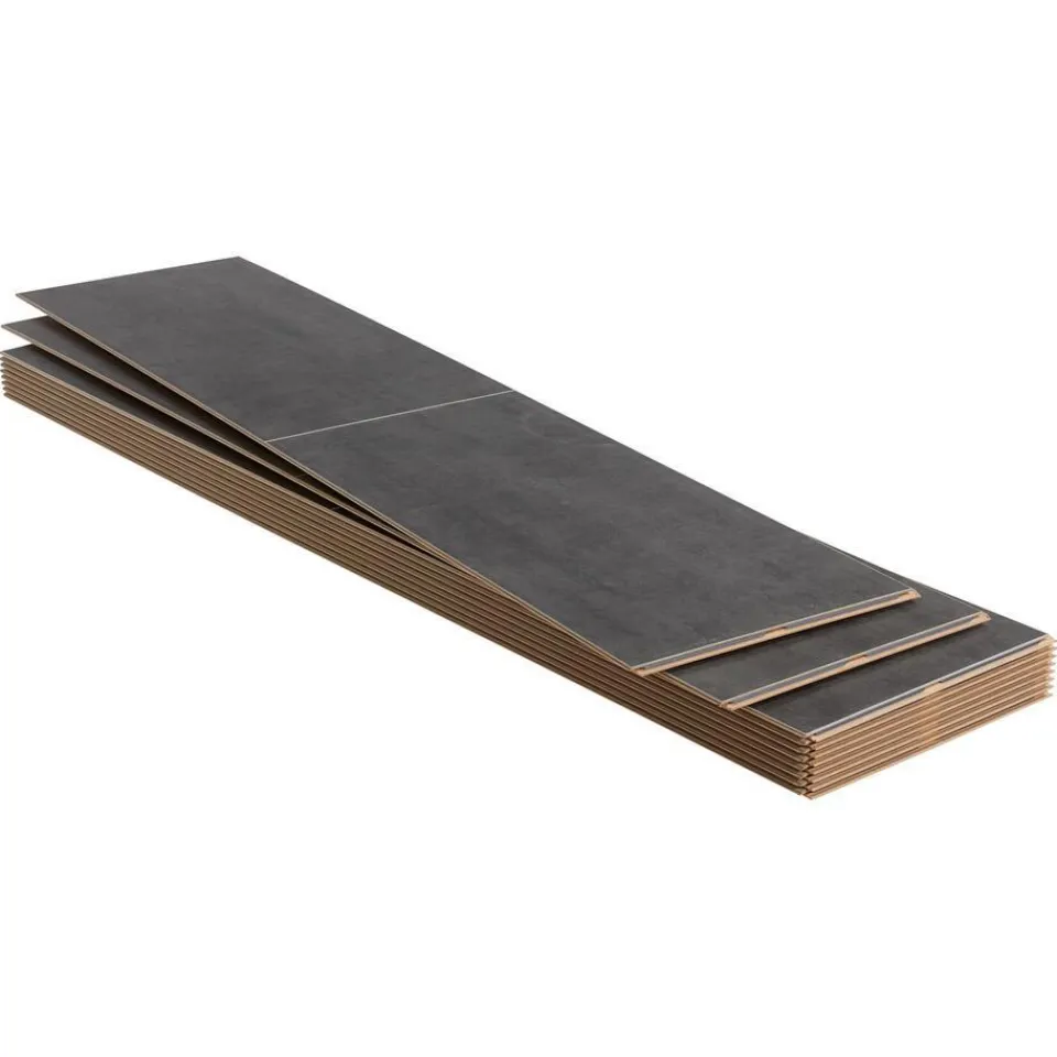 Kwantum Laminaat Brewton Antraciet XL Plank
