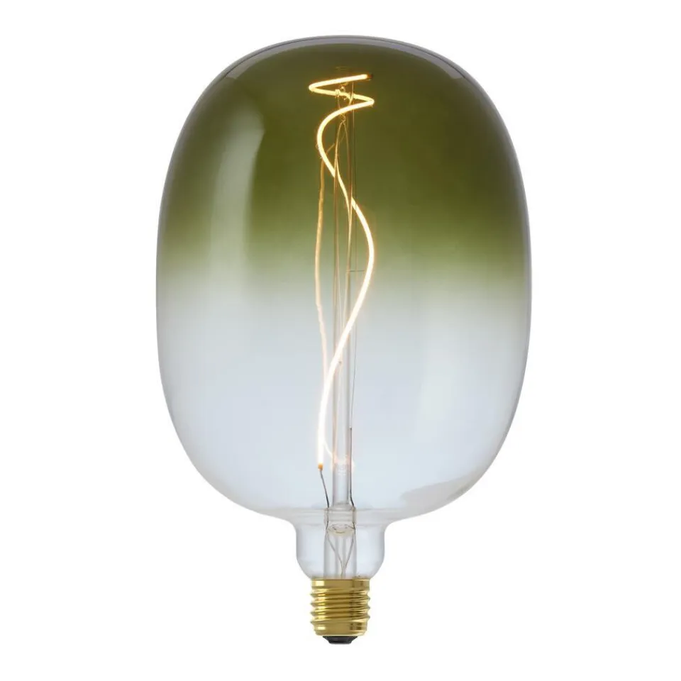 Kwantum LED Lamp 17x27 Cm Groen E27 Dimbaar