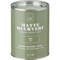 Kwantum Muurverf Mat Groen 1 L