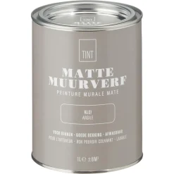 Kwantum Muurverf Mat Klei 1 L