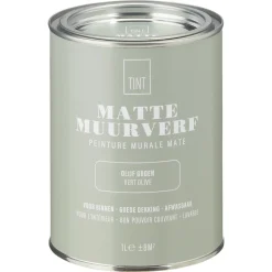 Kwantum Muurverf Mat Olijf Groen 1 L