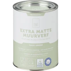Kwantum Muurverf Professional Sage Green 1 L