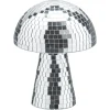 Kwantum Object Paddenstoel Disco Zilver - 15x15x18 Cm