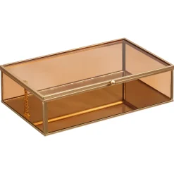 Kwantum Opbergkistje Caen Oranje 23x14 Cm