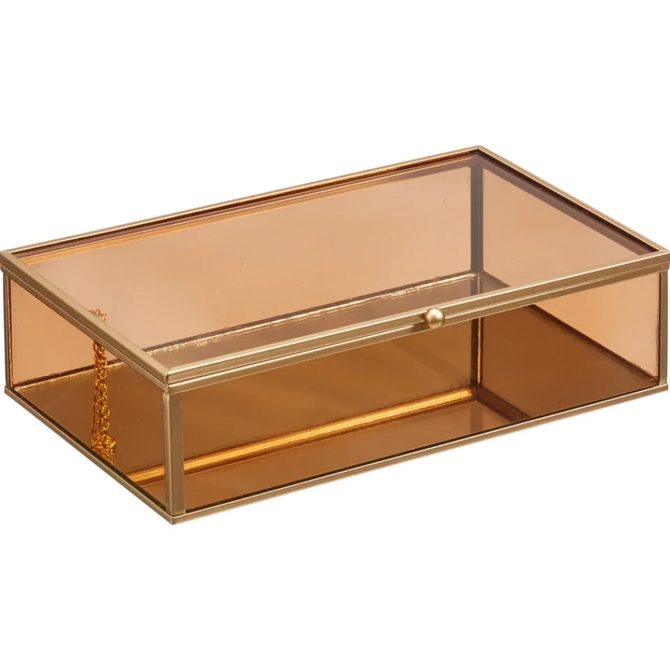 Kwantum Opbergkistje Caen Oranje 23x14 Cm