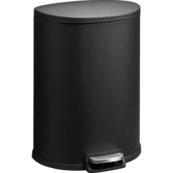 Kwantum Pedaalemmer Flatback 50 Liter Zwart