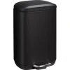 Kwantum Pedaalemmer Lux 5 Liter Zwart