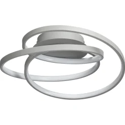 Kwantum Plafondlamp Denn LED Grijs