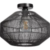 Kwantum Plafondlamp Segi Zwart