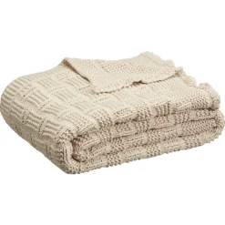 Kwantum Plaid Chapet Beige 130x170 Cm