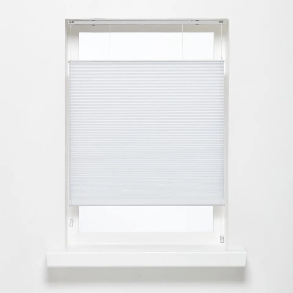 Kwantum Plisségordijn Dae Wit 80x175 Cm