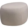 Kwantum Poef Kiezel Taupe L