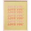 Kwantum Poster Love You 40x50 Cm