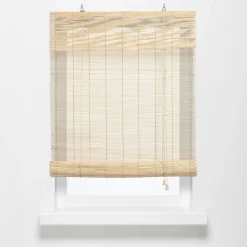 Kwantum Rolgordijn Bamboe Naturel 90x160 Cm
