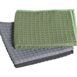 Kwantum Schoonmaakdoek Leger/Groen - 3 Stuks