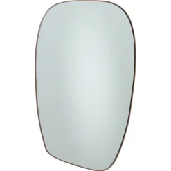 Kwantum Spiegel Mura Retro Bruin - 35x22 Cm