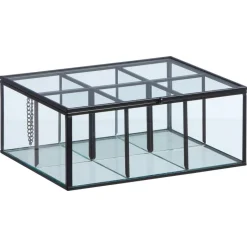 Kwantum Theedoos Glas Zwart