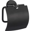 Kwantum Toiletrolhouder Metaal Zwart 14,5x7x14,5 Cm