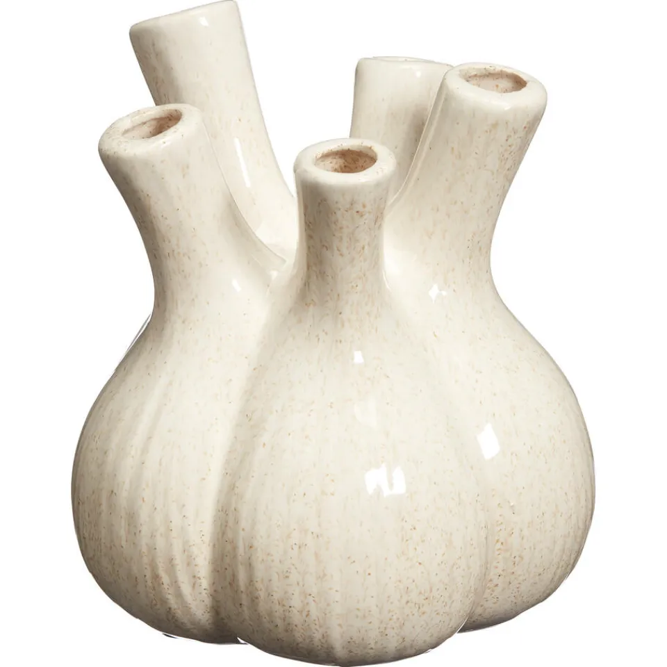 Kwantum Vaas Tulp Beige 17x20 Cm
