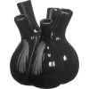 Kwantum Vaas Tulp Zwart 17x20 Cm