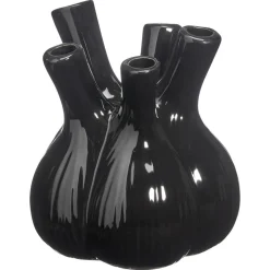 Kwantum Vaas Tulp Zwart 17x20 Cm