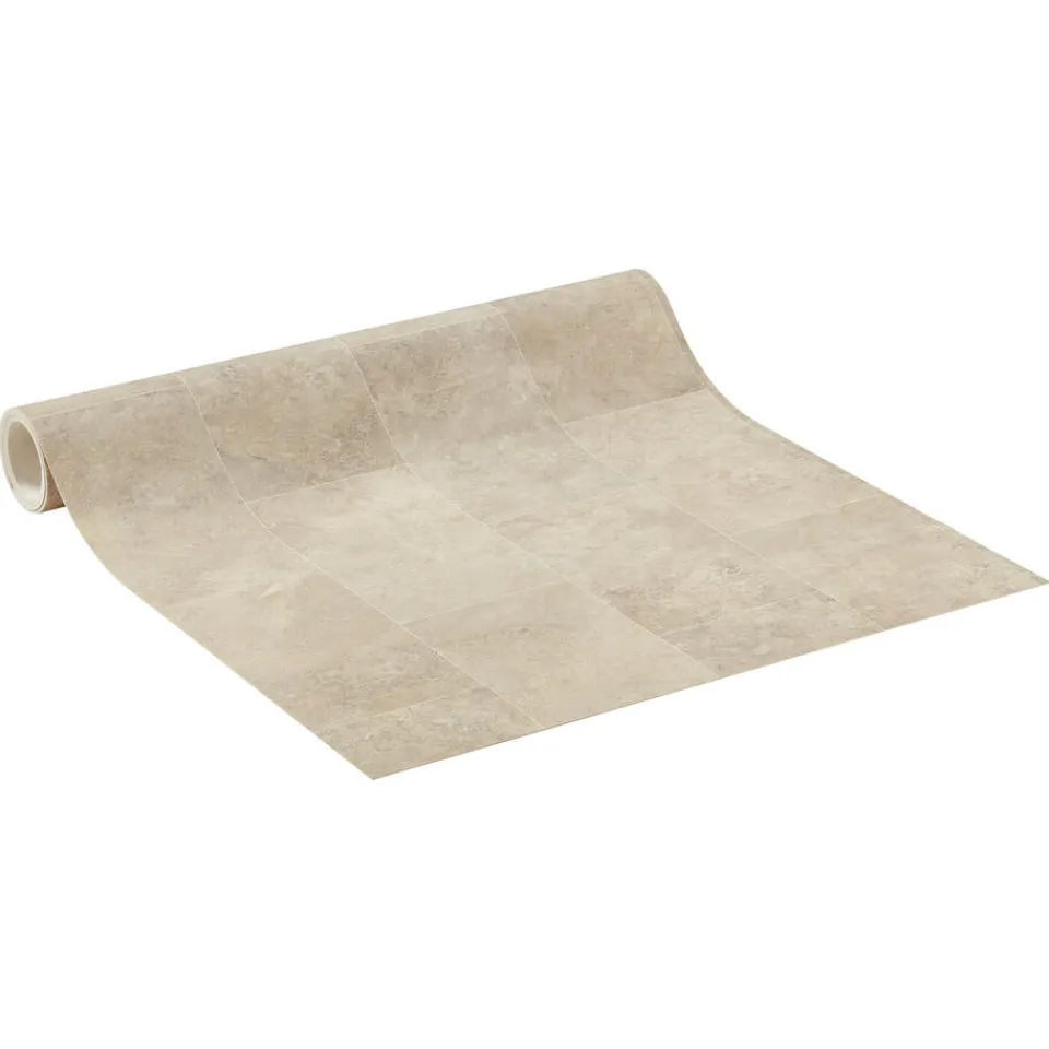 Kwantum Vinyl Travis Beige Tegellook