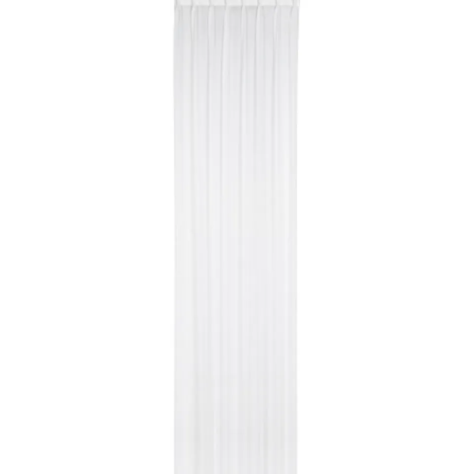 Kwantum Vitrage Laura Wit 150 Cm