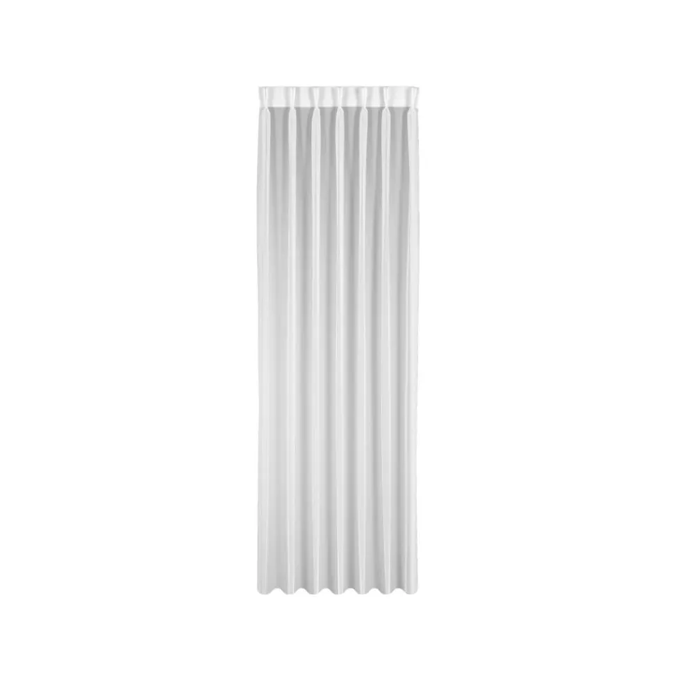 Kwantum Vitrage Violet Wit 150 Cm