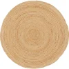 Kwantum Vloerkleed Solis Naturel - Ø 200 Cm