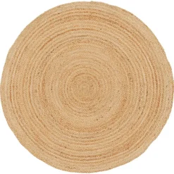 Kwantum Vloerkleed Solis Naturel - Ø 200 Cm